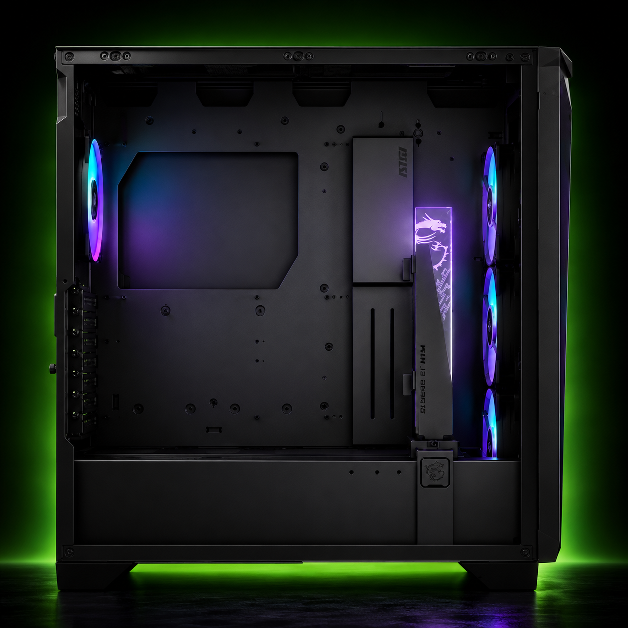 MSI MPG Gungnir 300R Airflow RGB — Boîtier Moyen Tower ATX E-ATX Mesh