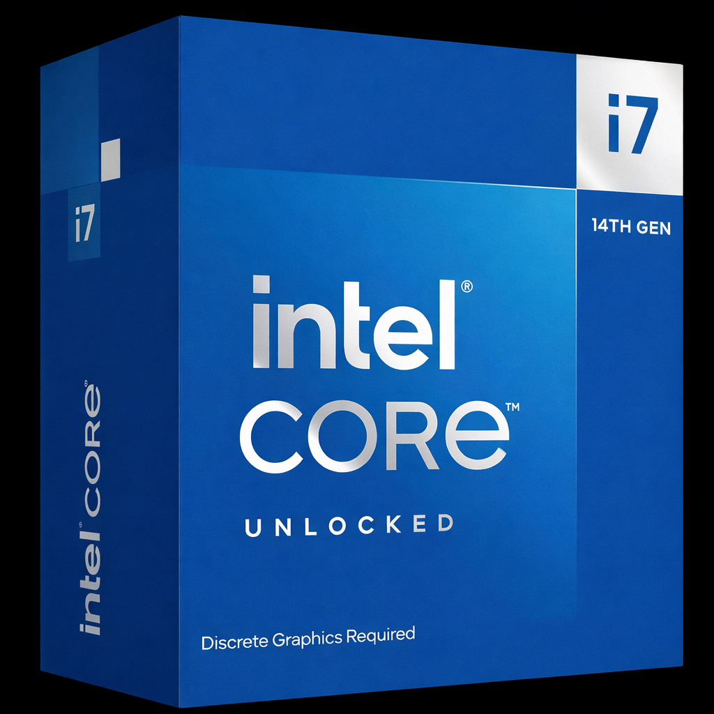 Intel® Core™ i7-14700KF Desktop Processor 20 Cores (8 P-Cores + 12 E-Cores) up to 5.6 GHz