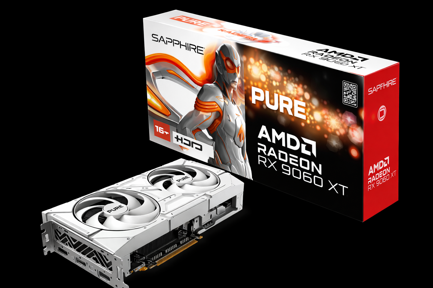 ASUS Prime Radeon RX 9060 XT 8GB GDDR6 OC Edition – Carte Graphique (PCIe 5.0, HDMI, DisplayPort 2.1, 2.5 Slot, Ventilateurs axiaux, revêtement Protecteur PCB, Dual BIOS, GPU Guard)