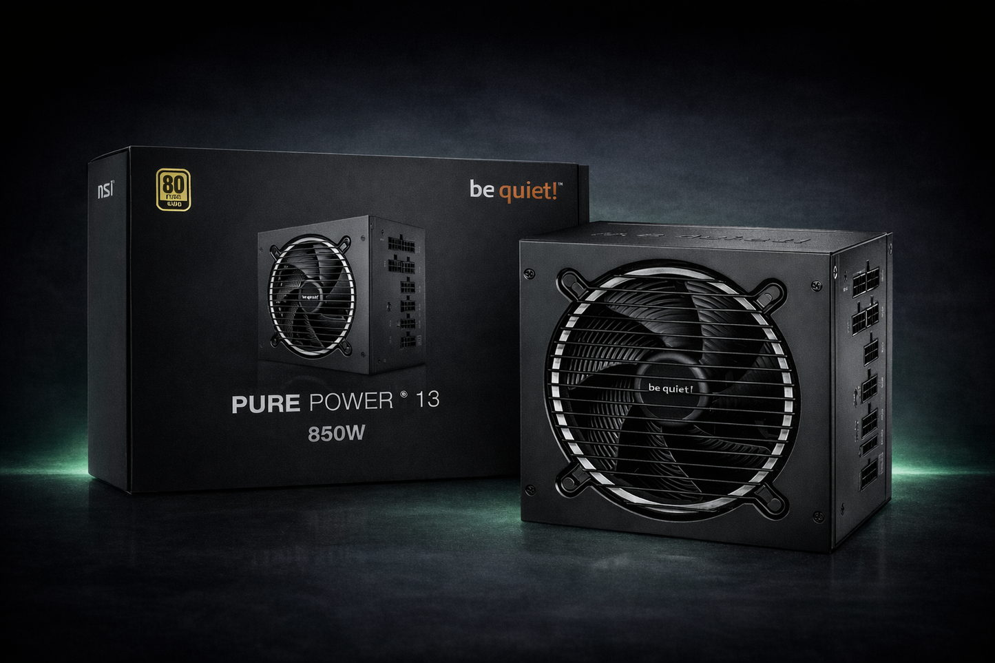 Bloc d'Alimentation be quiet! Pure Power 13 M 850 W — Alimentation ATX Modulaire 80 Plus Gold