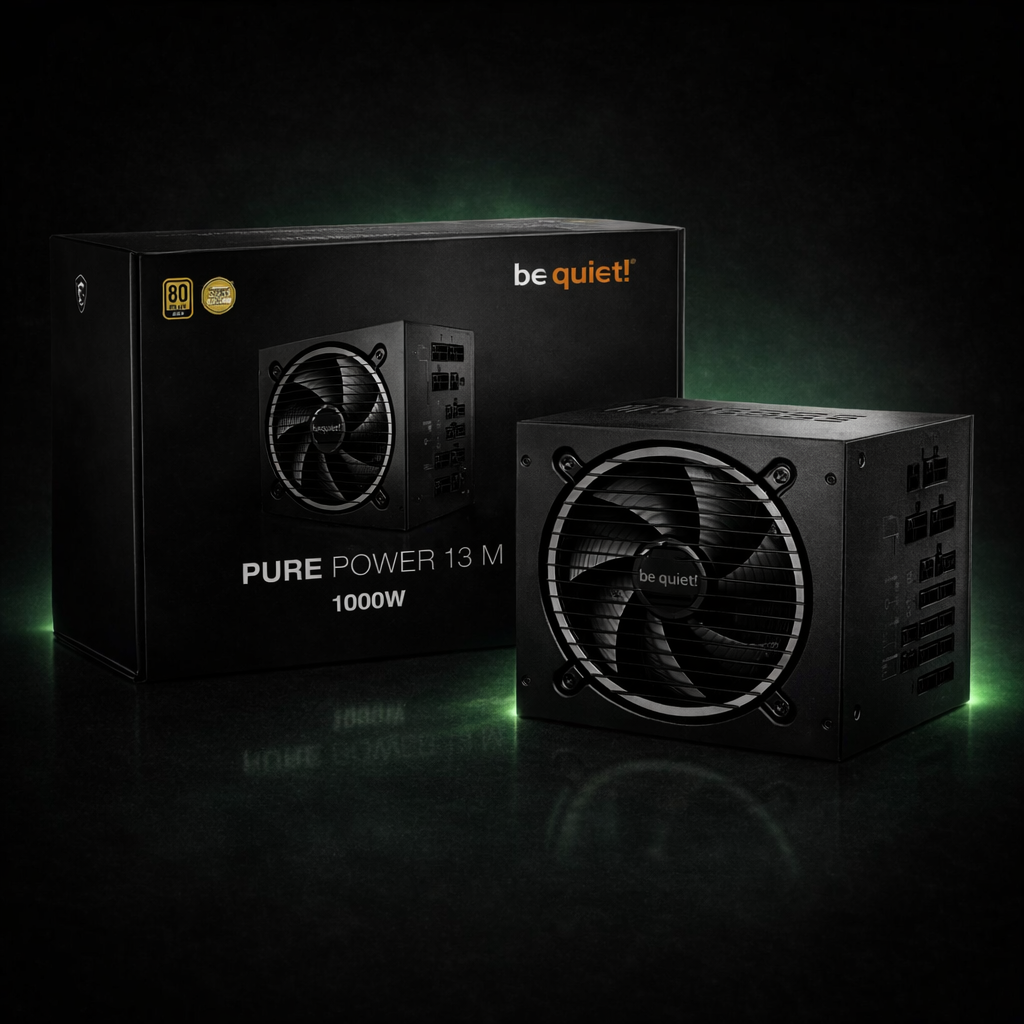 Bloc d'Alimentation be quiet! Pure Power 13 M 1000W –  80+ Gold