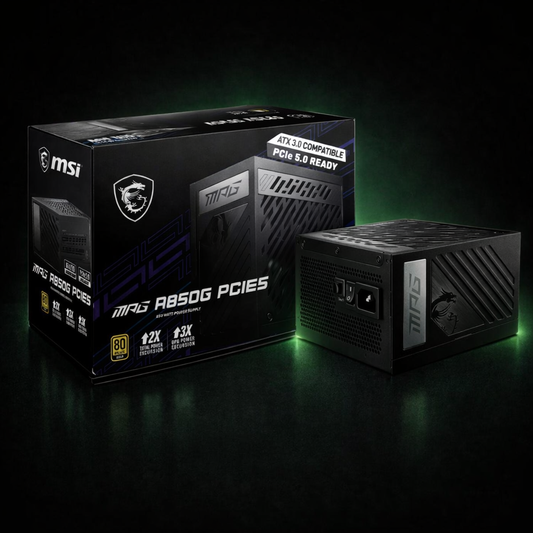 Bloc d'Alimentation MSI MPG A1000G PCIE5 1000W – 80+ Gold