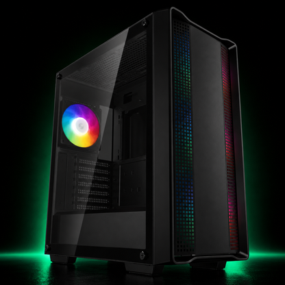 DeepCool CC560 RGB — Boîtier Mid Tower ATX Mesh