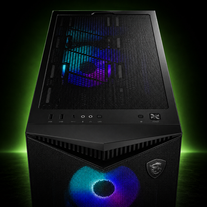 MSI MPG Gungnir 300R Airflow RGB — Boîtier Moyen Tower ATX E-ATX Mesh