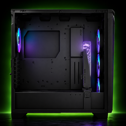MSI MPG Gungnir 300R Airflow RGB — Boîtier Moyen Tower ATX E-ATX Mesh