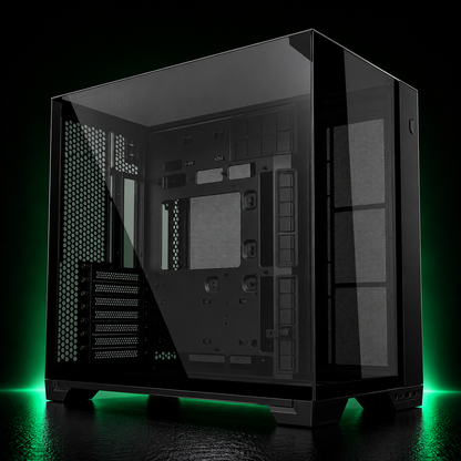 Lian Li O11 Vision Compact — Boîtier Moyen Triple Verre Trempé