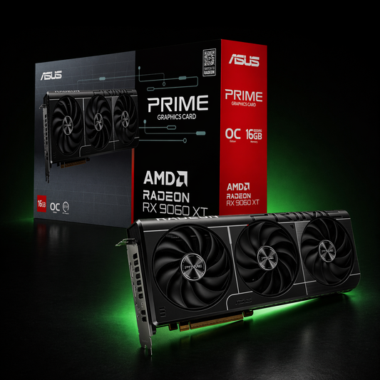 Carte Graphique ASUS Prime Radeon RX 9060 XT 16GB GDDR6 OC Edition