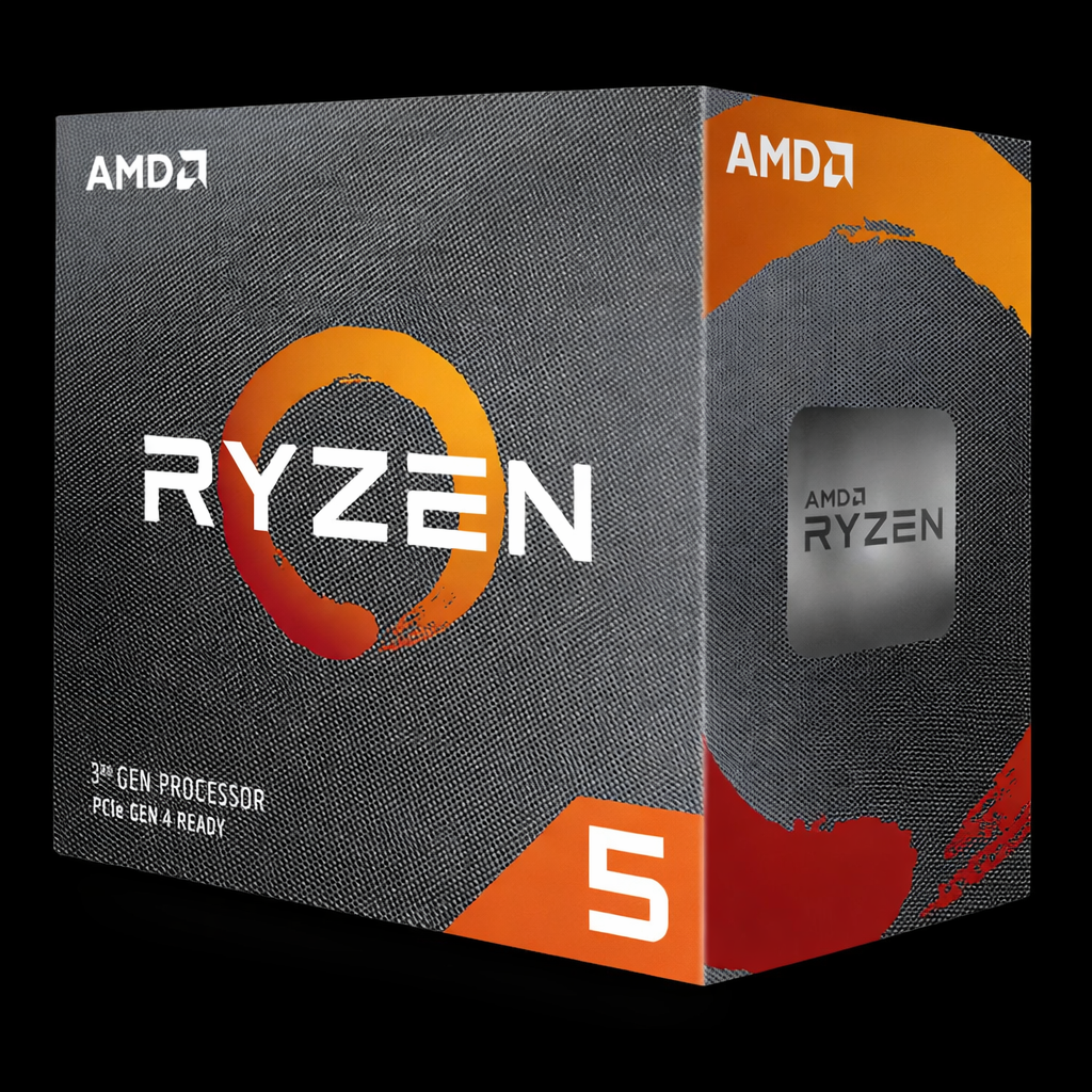 AMD Ryzen 5 3600 Processeur (6 Coeurs/12Threads, 65W DTP, Socket AM4, 35 Mo Cache, jusqu'à 4.1 GHz Fréquence Boost, Ventilateur wraith Stealth)