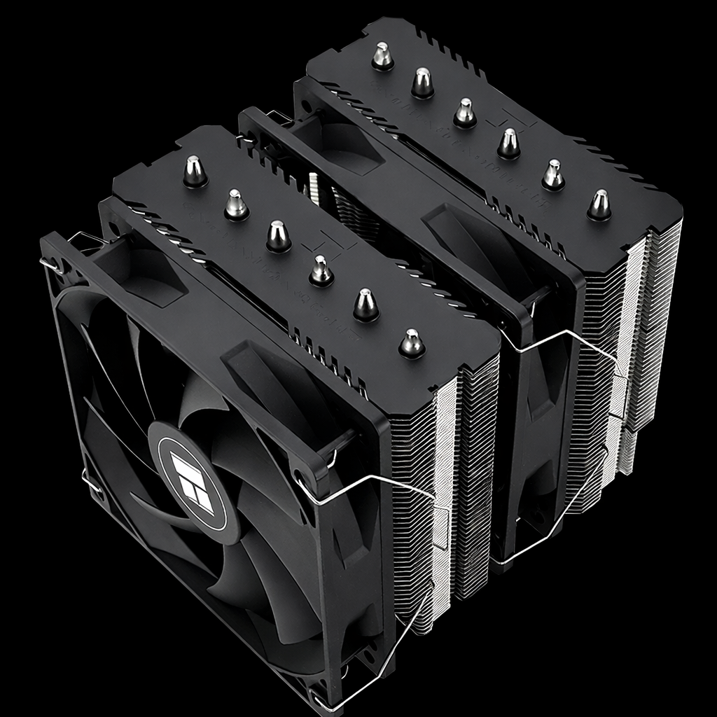 Thermalright Peerless Assassin 120 SE Refroidisseur d'air CPU, PA120 SE, 6 caloducs refroidisseur de CPU, double ventilateur TL-C12C PWM,technologie AGHP, pour AMD AM4 AM5/Intel 1700/1150/1151/1200