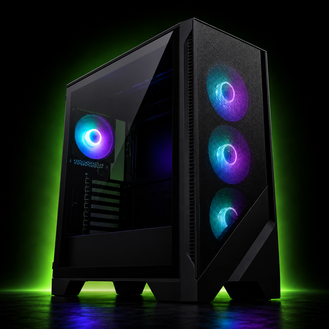 MSI MAG Forge 320R Airflow —  ATX Mesh ARGB  Boîtier Moyen
